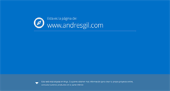 Desktop Screenshot of andresgil.com