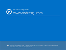 Tablet Screenshot of andresgil.com